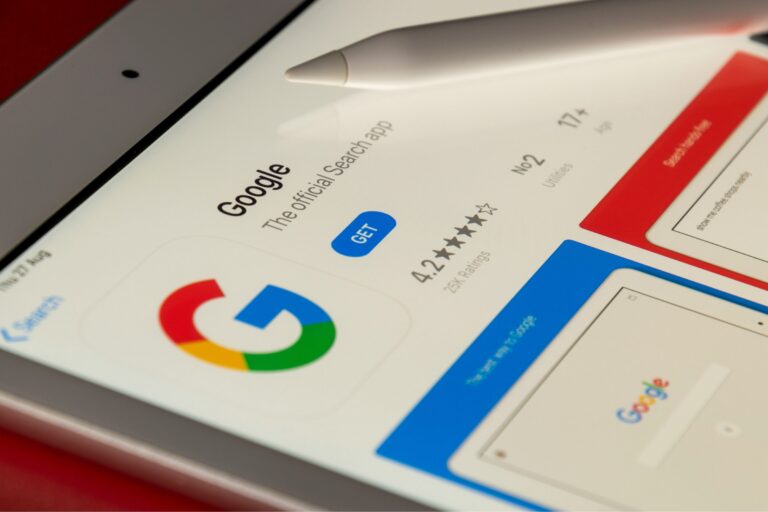 google app op tablet