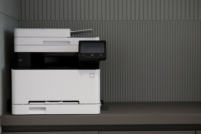 kopiemachine op bureau