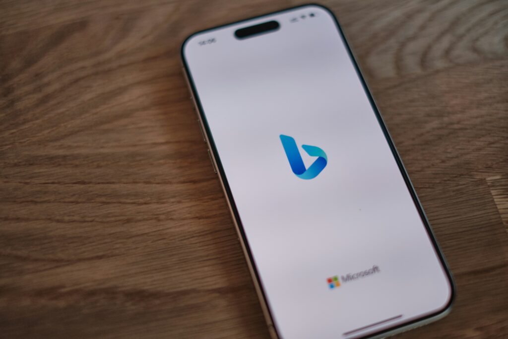 microsoft bing op smartphone