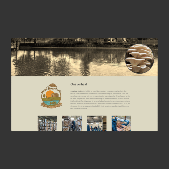 portfolio item onze boerderij