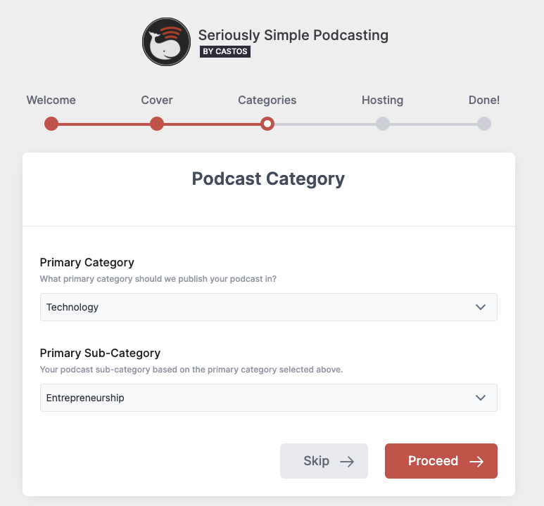 seriously simple podcasting installatie