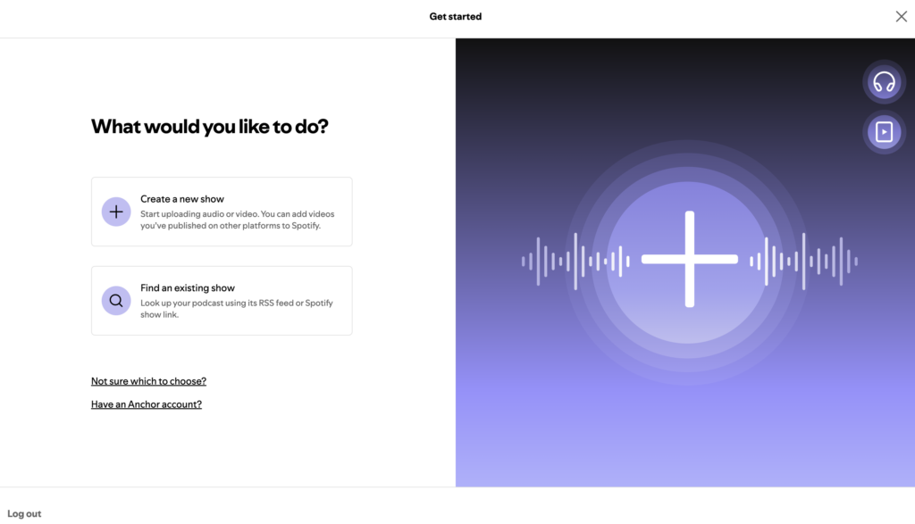 spotify podcast platform