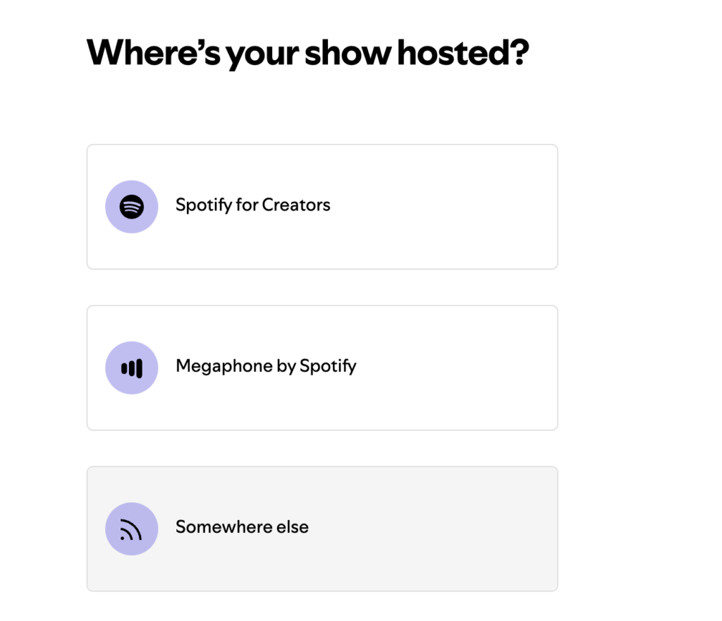 spotify podcast toevoegen