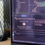 Claude Code op MacBook.