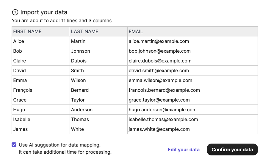 Ingeschakelde optie voor het toevoegen van contacten in Brevo